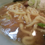 横浜家系ラーメン みさきや - 膜が張ってます