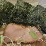 横浜家系ラーメン みさきや - チャーシューアップ