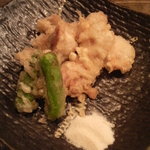 ぼんじり - 鳥の天ぷら