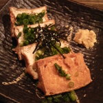 ぼんじり - 自家製厚あげ