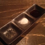 ぼんじり - 三種のタレ