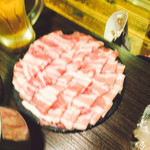 居酒屋 儘 - 鍋に入る沢山のお肉
