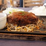 ステーキ食堂 Ogawa - ハンバーグステーキ