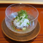 いち太 - 29年5月　三重アオリイカ　蕎麦汁