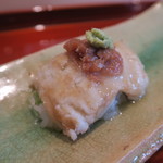 いち太 - 29年5月　対馬穴子飯蒸し　梅、山葵