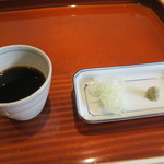 いち太 - 29年5月　せいろ蕎麦薬味