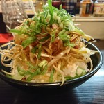 麺や でこ - 2017年8月　葱チャーシュー丼　350円