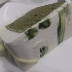 グランジュール - ケーキセット（１４００円）抹茶シフォンケーキ