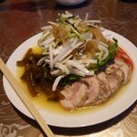 中国料理 華龍 - 前菜三種の盛り合わせ（三拼盘）