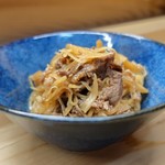 家庭料理 小川 - 牛肉新しょうが煮