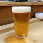 家庭料理 小川 - 生ビール