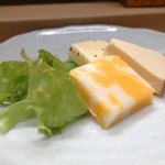 家庭料理 小川 - チーズ盛り合わせ