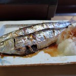 葵 - いわしの塩焼き