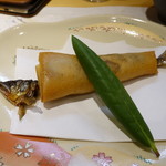 柳家錦 - 鮎の田楽春巻き