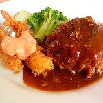 キッチン カトウ - ハンバーグランチＭ