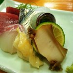 かぐら坂 新富寿司 - お造り盛り合わせ（2/17）