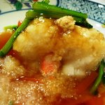 かぐら坂 新富寿司 - 鱈とズワイ蟹のかぶら蒸し（2/17）