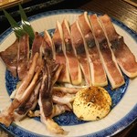 田舎家 炉 - 「炉」イカの一夜干し