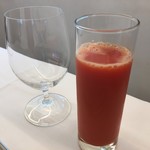 リストランテ・マッサ - ブラッドオレンジジューズ