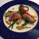 リストランテ・マッサ - 鴨のローストとサルシッチャ