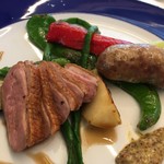 リストランテ・マッサ - 鴨のローストとサルシッチャ