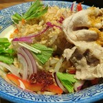 ラーメン燈郎 - 冷やしまぜそば・ミニ 730円