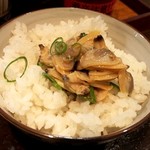 らーめん 鶏喰 - あさりのっけごはん　２５０円