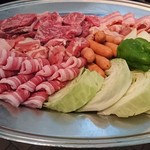 ホテルバーモラル軽井沢 - 料理写真:BBQプランのお肉