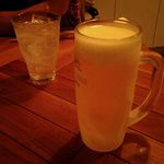 マンボ飯店 - 生ビールと檸檬酒で乾杯！！