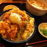 天丼てんや - 桜天丼＋小うどんセット