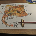 日本料理 潤花 - ２０１７年８月１２日のテーブルセット