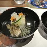 日本料理 潤花 - ２０１７年８月１２日のお椀