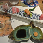 日本料理 潤花 - ２０１７年８月１２日のお造り