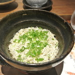日本料理 潤花 - しらす生姜ご飯　土鍋