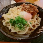 Hanamaru Udon - 牛肉温玉ぶっかけ