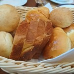 Hotel Balmoral Karuizawa - 朝食時のパン3種