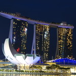 Makansutra Gluttons Bay - 2017.08 ここを眺めながらの晩ごはん