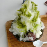 千登勢菓子店 - 抹茶のかき氷