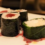 鮨 井上 - 鉄火巻と広島菜巻