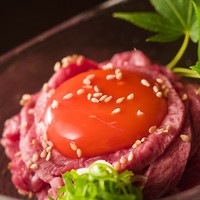 牛タンのユッケ