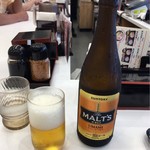 吉野家 - セットの瓶ビール
