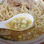 ラーメン二郎 - ねぎ旨いです