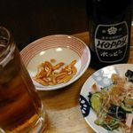 いっさ - 柿ピーと中華サラダ