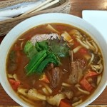 ソーキときのこのスープカレー