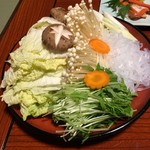 しゃぶしゃぶ用の野菜等