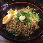 本家 哲麺 - まぜそば 大盛り