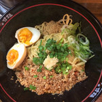 本家 哲麺 - まぜそば 750円