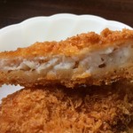 肉の大成 鎌倉店 - エビカツ　断面