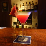 The bar 佐藤 - スイカのカクテル（マティーニ風）
