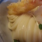 うどん ちくぜん - ざるうどん程〆ていなくツルンとした喉越し